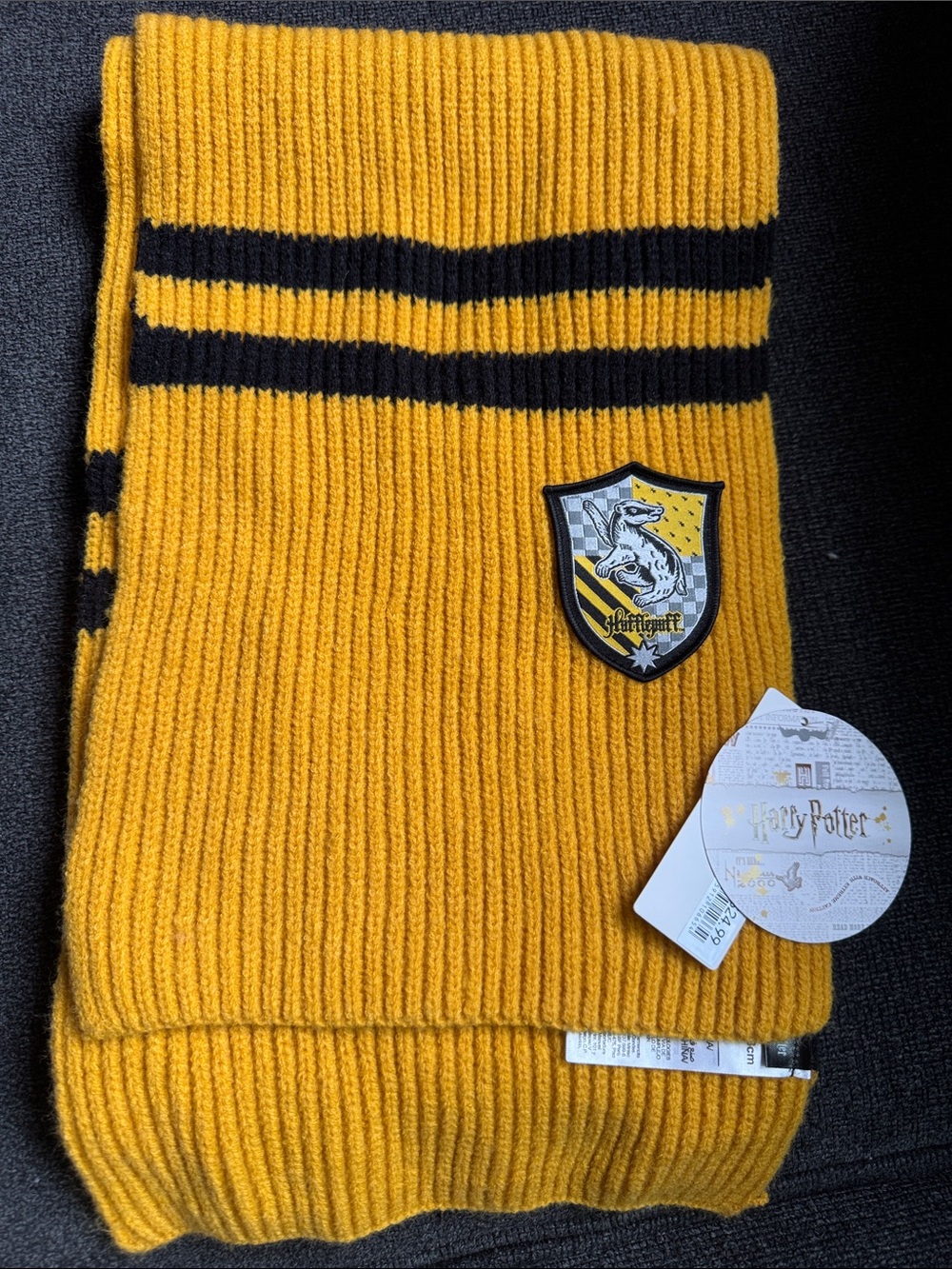 Hufflepuff Knit Scarf